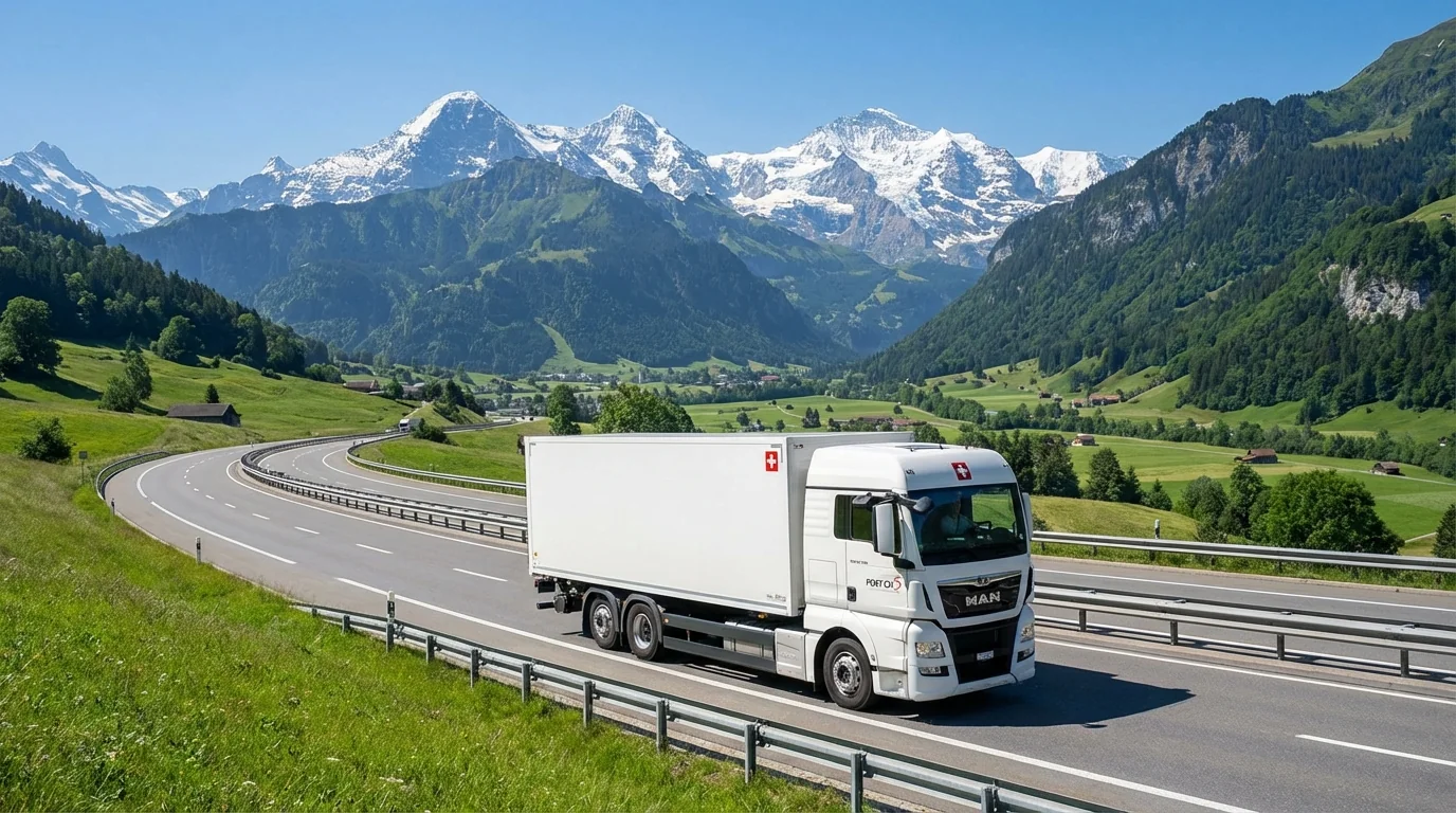 Nationale Lieferung und Transport Schweiz